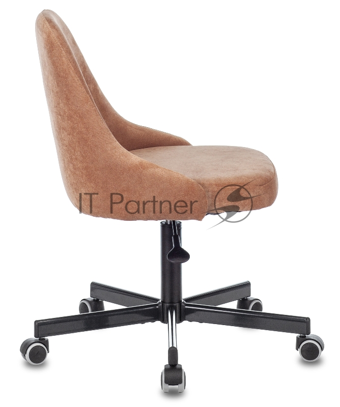 Кресло Бюрократ CH-340M светло-коричневый Velvet 90 крестовина металл