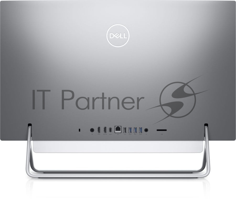 Моноблок Dell Inspiron 7700 27 Full HD i5 1135G7 (2.4) 8Gb SSD512Gb Iris Xe CR Windows 11 Home GbitEth WiFi BT клавиатура мышь Cam серебристый 1920x1080