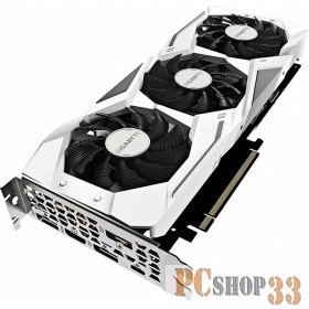 Видеокарта GIGABYTE GeForce RTX 2070 GAMING OC WHITE 8G 8ГБ GV-N2070GAMINGOC WHITE-8GC (GeForce RTX 2070, DDR6, HDMI, 3xDP, USB-C) (PCI-E)