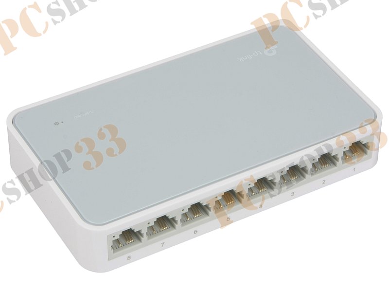 Коммутатор TP-Link TL-SF1008D 8 портов 100Мбит/сек.
