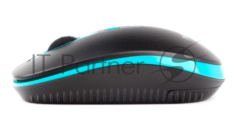 Мышь беспроводная Гарнизон GMW-460-1, черно-бирюзовый, 1000 DPI, 2 кн.+ колесо-кнопка