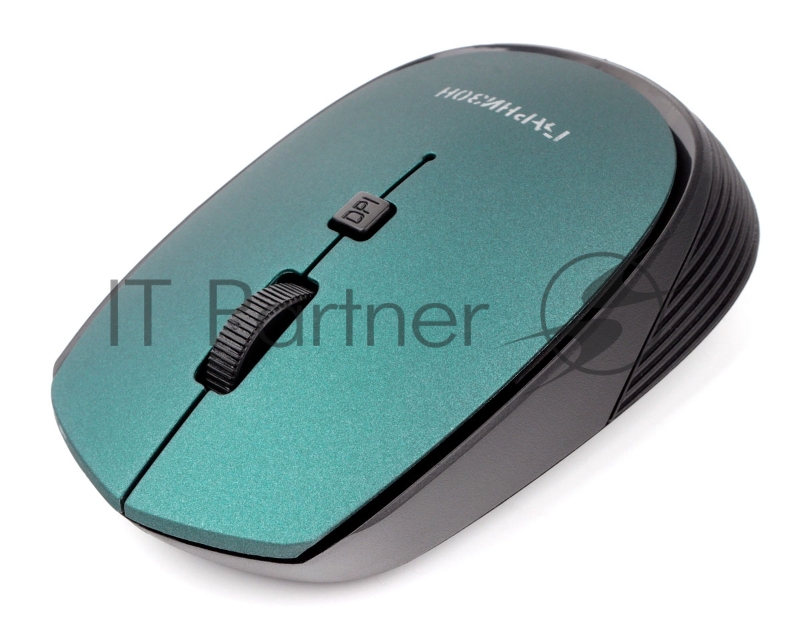 Мышь беспроводная Гарнизон GMW-550-2, зеленый, 1000 DPI, 2 кн.+ колесо-кнопка