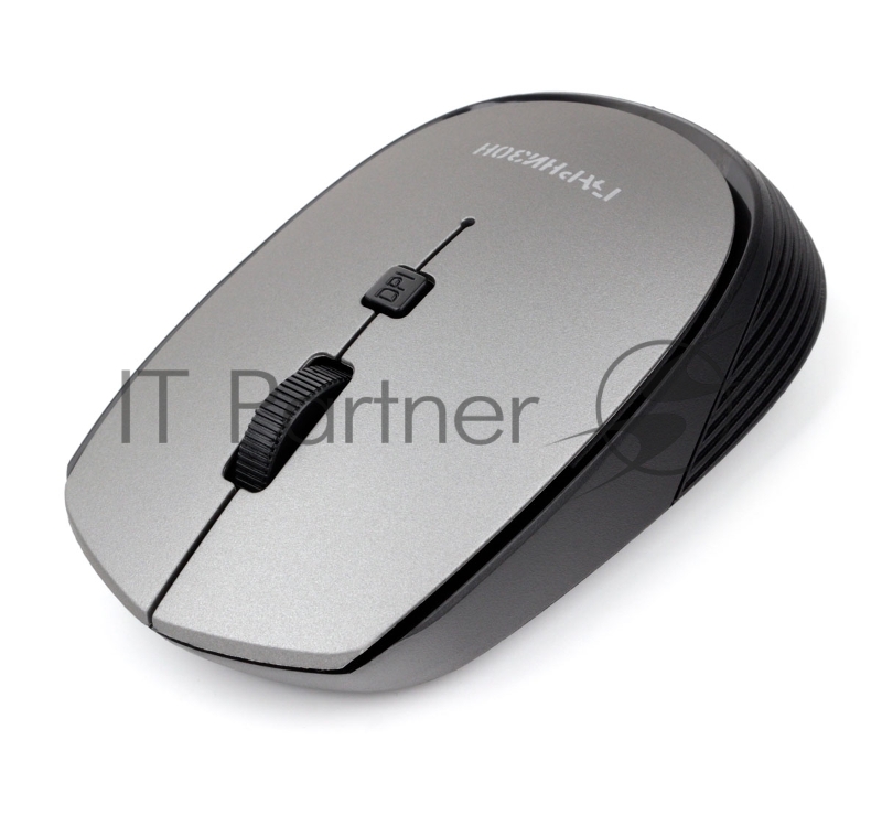 Мышь беспроводная Гарнизон GMW-550, серый, 1000 DPI, 2 кн.+ колесо-кнопка