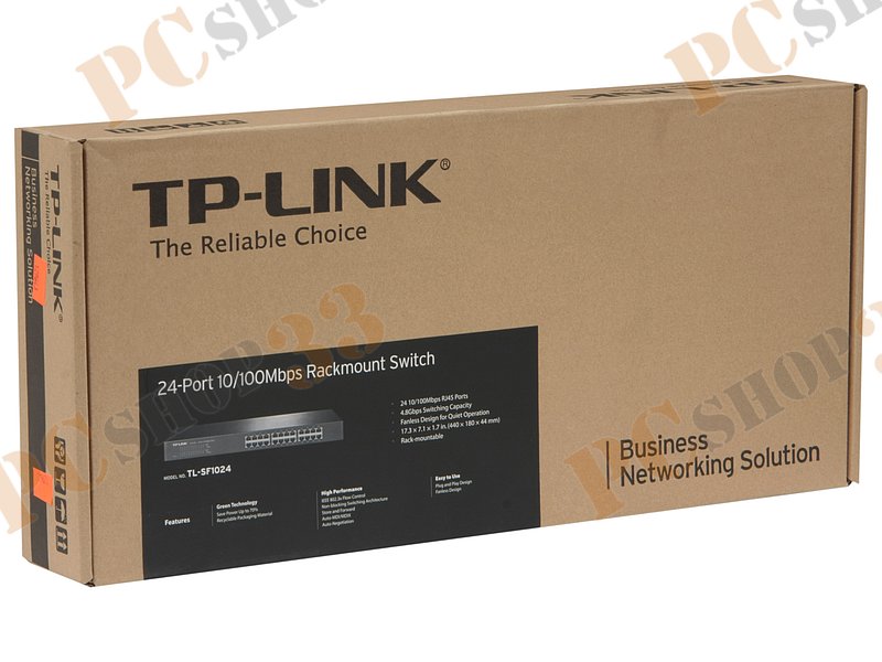 Коммутатор TP-Link TL-SF1024 24 порта 100Мбит/сек.