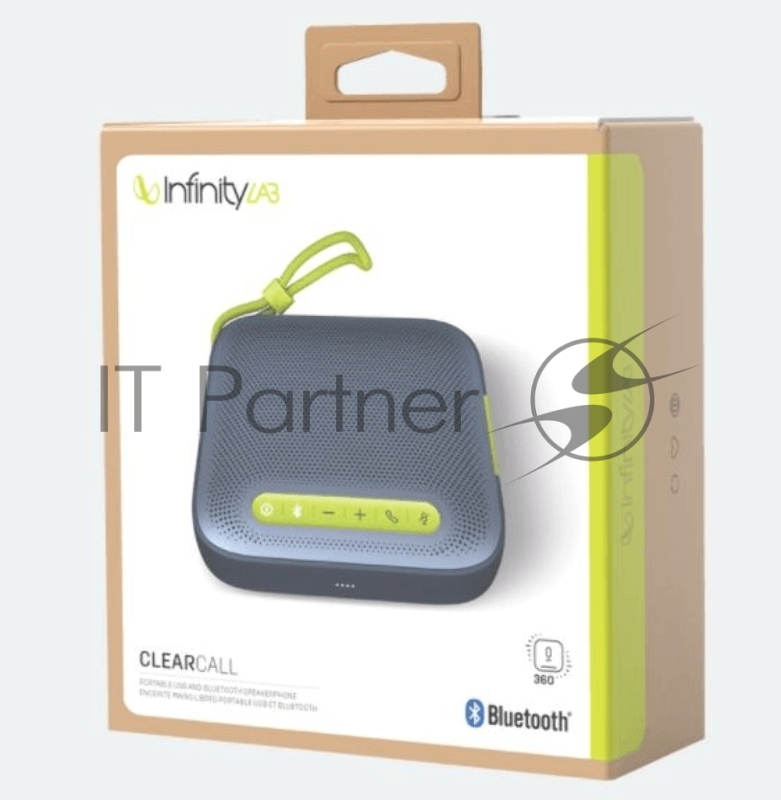 Портативный спикерфон Harman Kardon с USB и Bluetooth синий