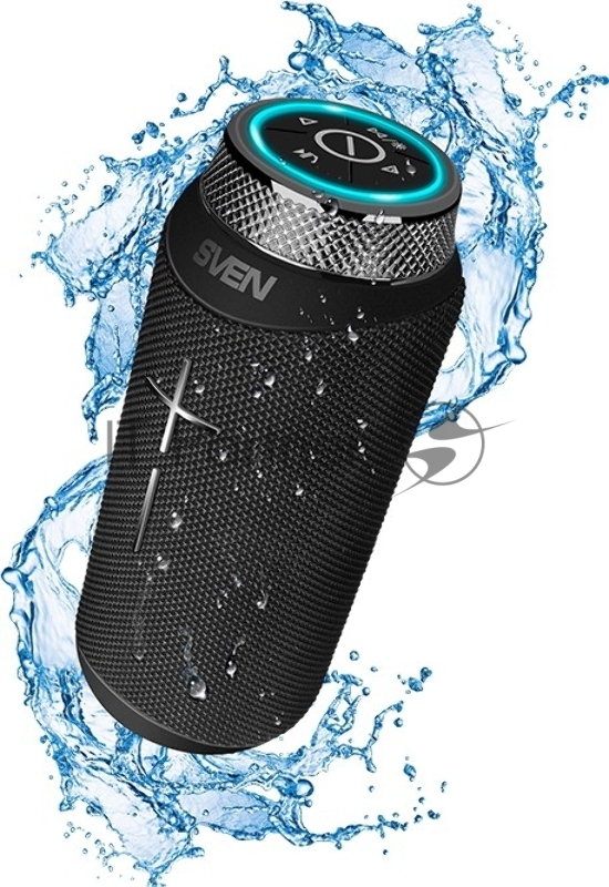 Колонка порт. Sven АС PS-280 черный 12W 2.0 BT (SV-020521)