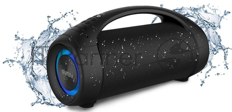 Колонка порт. Sven АС PS-370 черный 40W 2.0 BT (SV-020408)