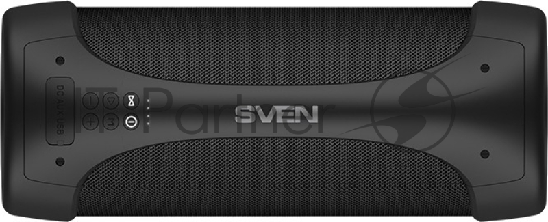 Колонка порт. Sven АС PS-370 черный 40W 2.0 BT (SV-020408)