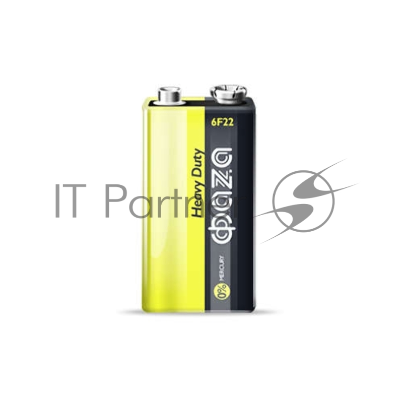 Элемент питания солевой крона 6F22 Heavy Duty Shrink-1 ФАZА 4895205002265