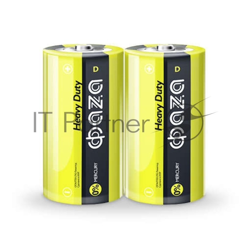 Элемент питания солевой R20 Heavy Duty Shrink-2 (уп.2шт) ФАZА 4895205002357