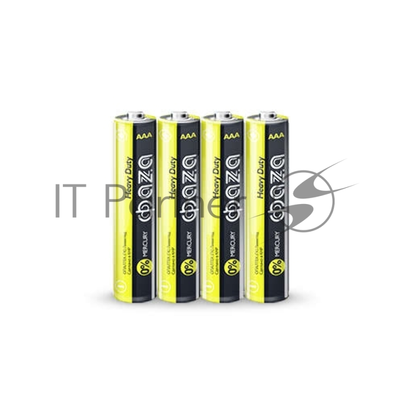 Элемент питания солевой R03 Heavy Duty Shrink-4 (уп.4шт) ФАZА 4895205002326