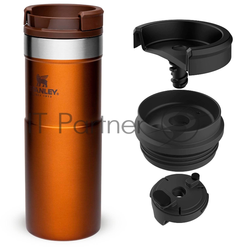 Термокружка Stanley Classic Neverleak 0.47л. бронзовый (10-09851-010)