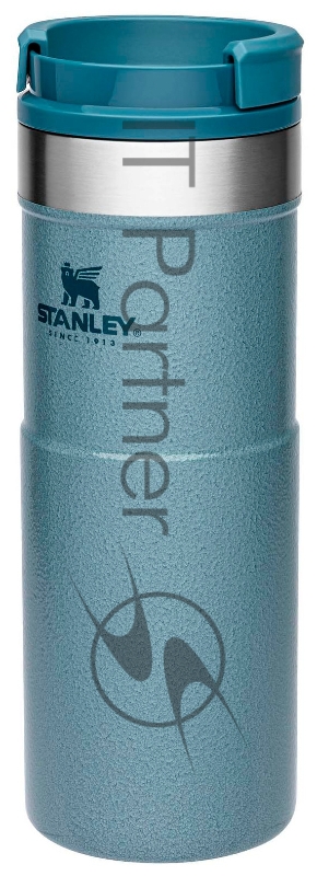 Термокружка Stanley Classic Neverleak 0.47л. голубой (10-09851-009)