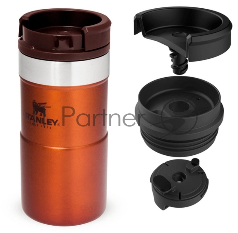 Термокружка для напитков Stanley Classic Neverleak 0.25л. бронзовый (10-09856-010)