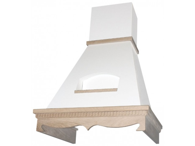 Вытяжка ELIKOR Бельведер флореале 90П-650-П3Д бежевый/дуб неокр.