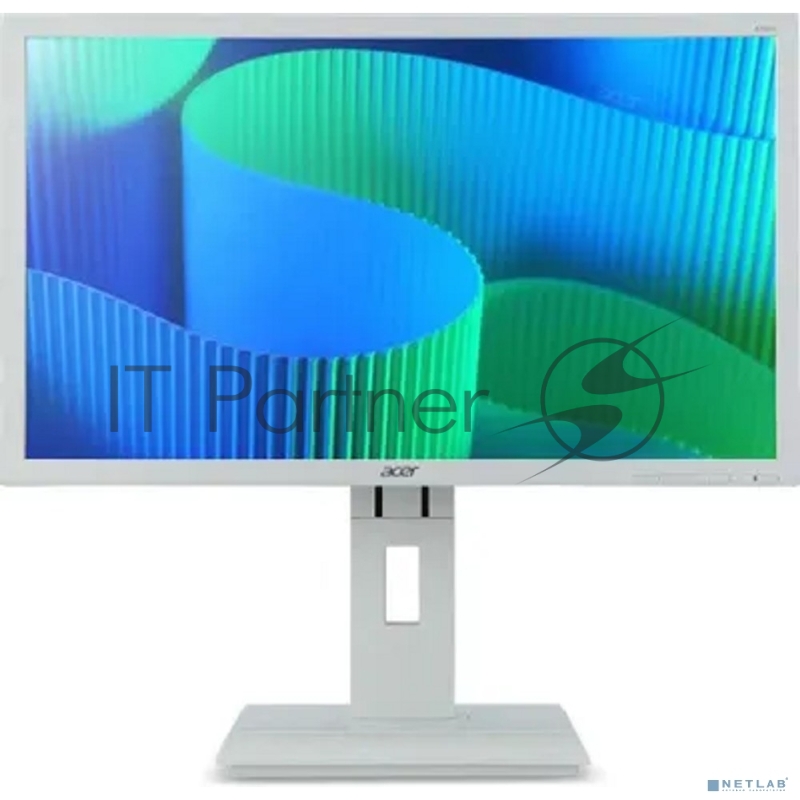Монитор ACER 23.8 B246HYLBwmiprx белый IPS LED 5ms 16:9 DVI M/M матовая HAS Pivot 1000:1 250cd 178гр/178гр 1920x1080 D-Sub DisplayPort FHD 6.25кг