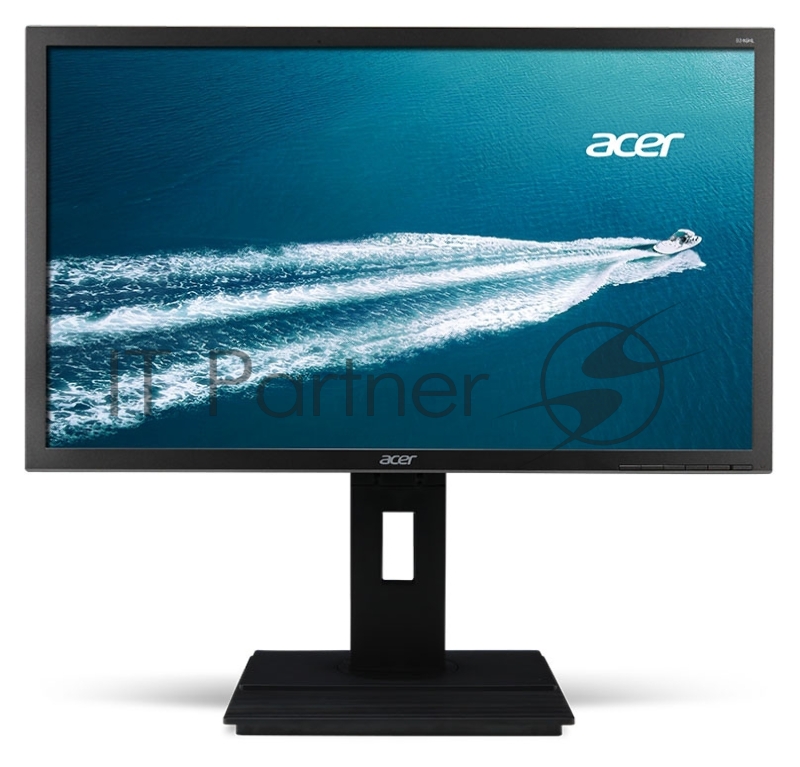 Монитор ACER 23.8 B246HYLBwmiprx белый IPS LED 5ms 16:9 DVI M/M матовая HAS Pivot 1000:1 250cd 178гр/178гр 1920x1080 D-Sub DisplayPort FHD 6.25кг