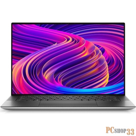 Ноутбук XPS 15 (9510) Core i7-11800H (2,4GHz) 15,6 16:10 FullHD+ WVA AG 16GB (2x8GB) DDR4 512GB SSD NV GTX 3050Ti (4GB DDR6) 2xThunderbolt 4 FPR, TPM 6 cell (86Whr)W11 Pro 2ys ProS+NBD silver