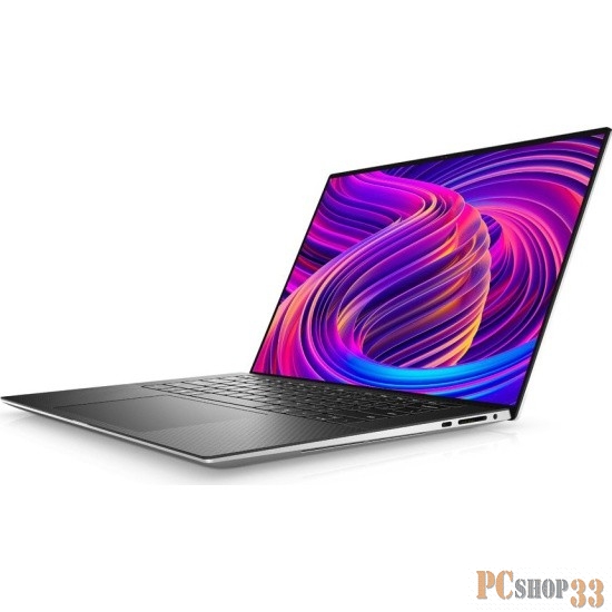 Ноутбук XPS 15 (9510) Core i7-11800H (2,4GHz) 15,6 16:10 FullHD+ WVA AG 16GB (2x8GB) DDR4 512GB SSD NV GTX 3050Ti (4GB DDR6) 2xThunderbolt 4 FPR, TPM 6 cell (86Whr)W11 Pro 2ys ProS+NBD silver