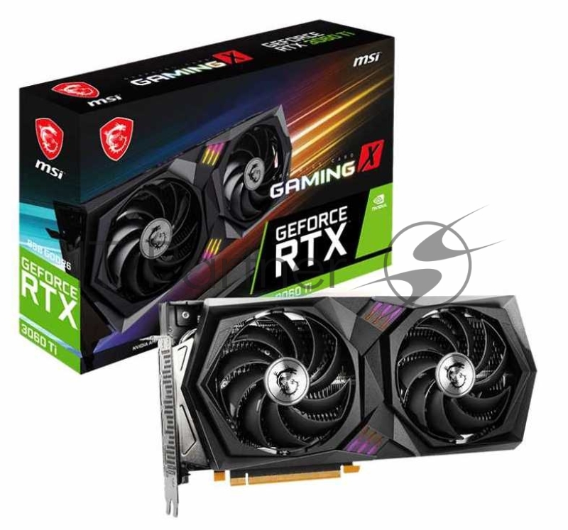 Видеокарта MSI RTX3060TI 8GB LHR RTX 3060 TI GAM X 8G LHR