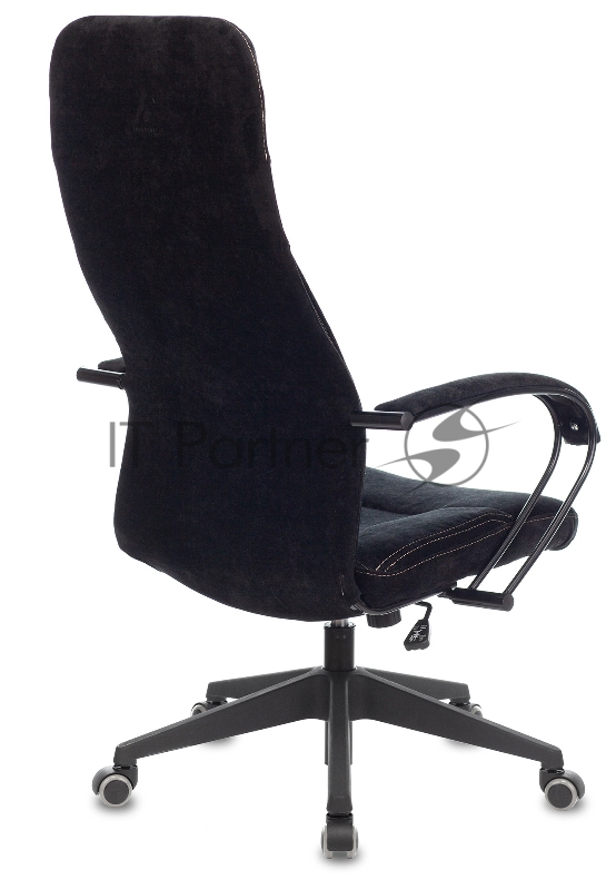 Кресло руководителя Бюрократ CH-608Fabric черный Light-20 крестовина пластик