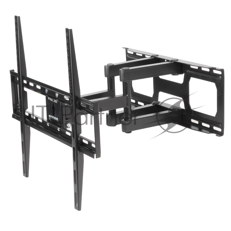 Кронштейн для телевизора Kromax COBRA-51 черный 32-60 макс.30кг настенный поворотно-выдвижной и наклонный