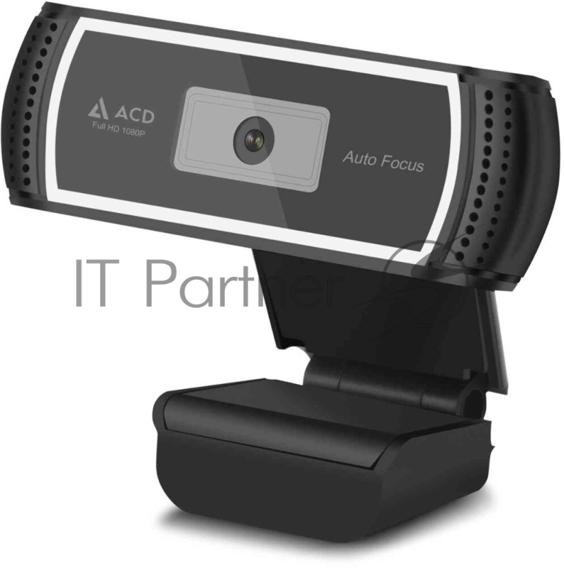 WEB Камера ACD-Vision UC700 CMOS 2МПикс (апрокс.3МПикс), 1920x1080p, 30к/с, автофокус, микрофон встр., кабель USB 2.0 1.5м, шторка объектива, универс. крепление, черный корп. RTL (551905)