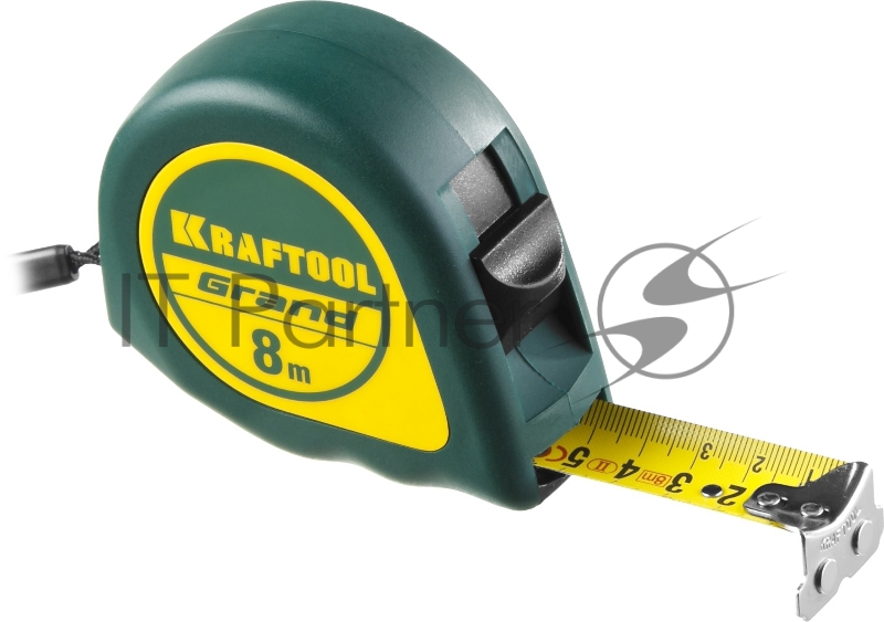 Рулетка KRAFTOOL GRAND 34022-08-25 8м/25мм с ударостойким корп.