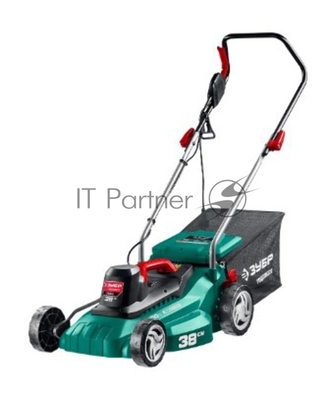 Газонокосилка ЗУБР ГСЦ-38-1700 сетевая, 1700 Вт, ш/с 380 мм, 9.9 кг