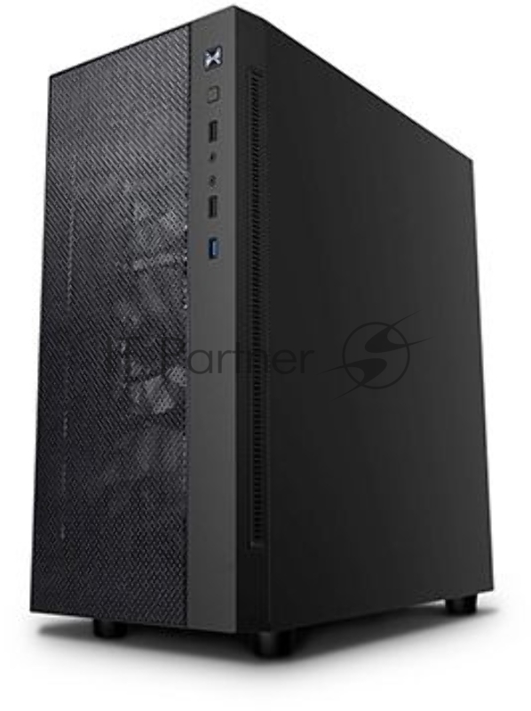 Корпус DeepCool MATREXX 55 MESH ADD-RGB 4F Black (DP-ATX-MATREXX55-MESH-AR-4F), E-ATX, ATX, mATX, Mini-ITX, Midi-Tower, без БП, с окном, подсветка, 2xUSB 2.0, USB 3.0, 2xAudio