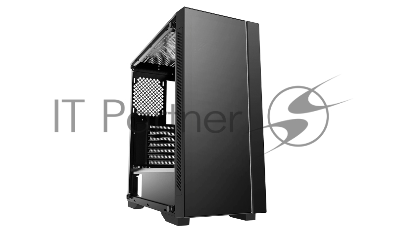 Корпус DeepCool MATREXX 55 V3 ADD-RGB 3F Black (DP-ATX-MATREXX55V3-AR-3F), E-ATX, ATX, mATX, Mini-ITX, Midi-Tower, без БП, с окном, подсветка, 2xUSB 2.0, USB 3.0, Audio