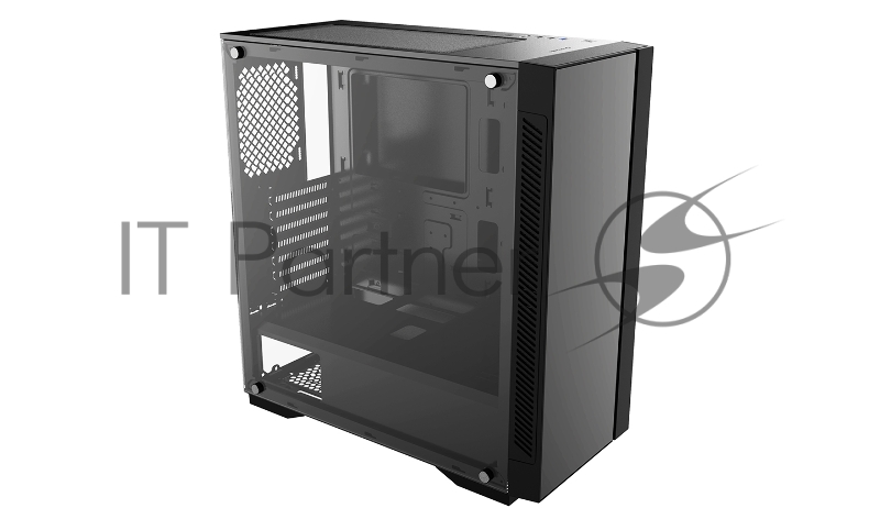 Корпус DeepCool MATREXX 55 V3 ADD-RGB 3F Black (DP-ATX-MATREXX55V3-AR-3F), E-ATX, ATX, mATX, Mini-ITX, Midi-Tower, без БП, с окном, подсветка, 2xUSB 2.0, USB 3.0, Audio