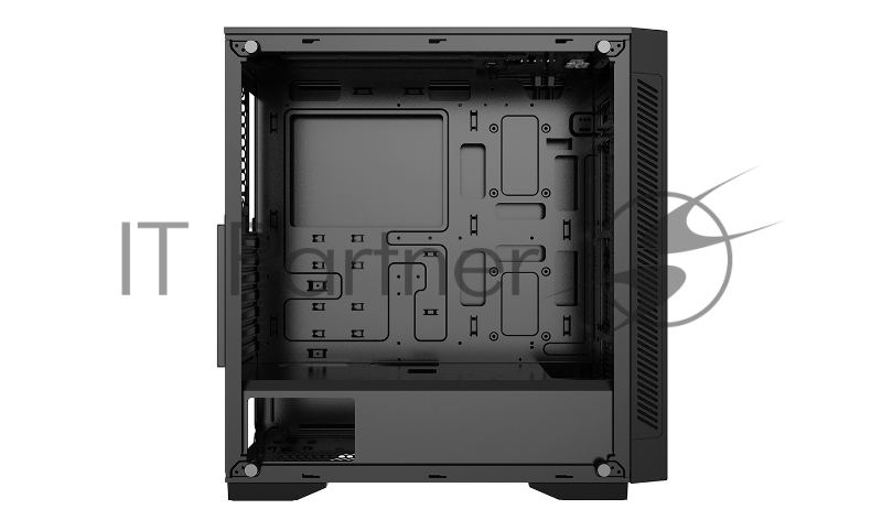 Корпус DeepCool MATREXX 55 V3 ADD-RGB 3F Black (DP-ATX-MATREXX55V3-AR-3F), E-ATX, ATX, mATX, Mini-ITX, Midi-Tower, без БП, с окном, подсветка, 2xUSB 2.0, USB 3.0, Audio