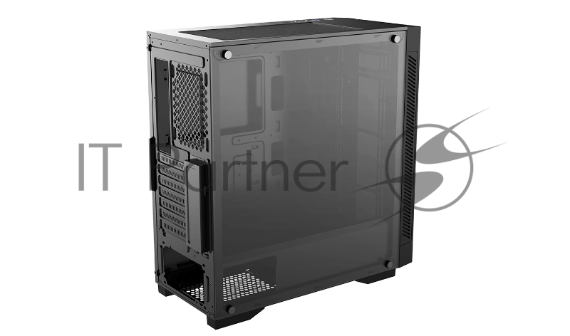 Корпус DeepCool MATREXX 55 V3 ADD-RGB 3F Black (DP-ATX-MATREXX55V3-AR-3F), E-ATX, ATX, mATX, Mini-ITX, Midi-Tower, без БП, с окном, подсветка, 2xUSB 2.0, USB 3.0, Audio