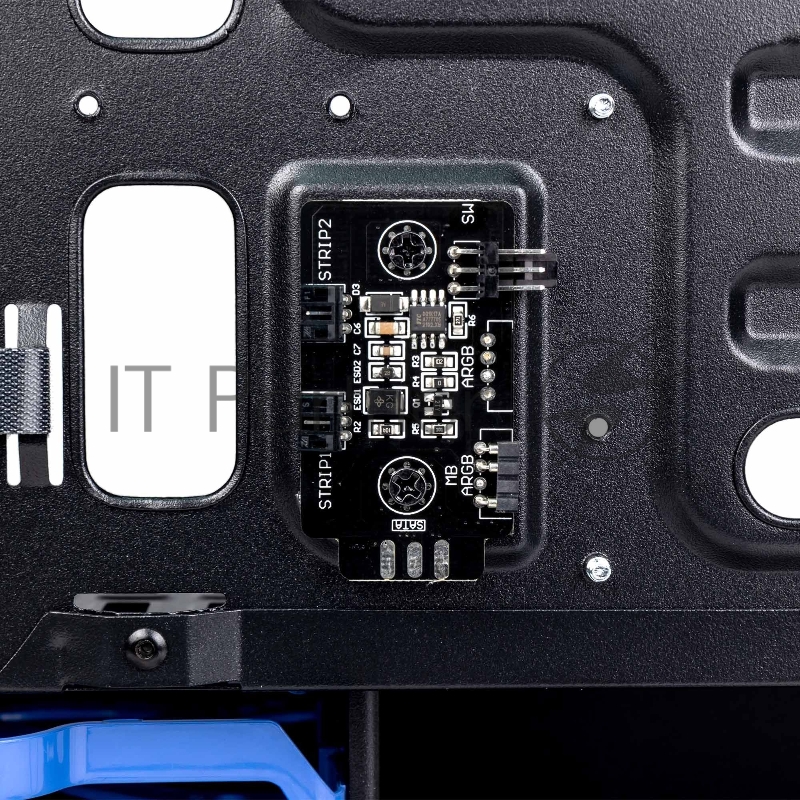 GameMax Корпус Cyclops BR без БП (Midi Tower, ATX, Черно-красн.,1*USB2.0 + 1*USB3.0, 2*120мм)