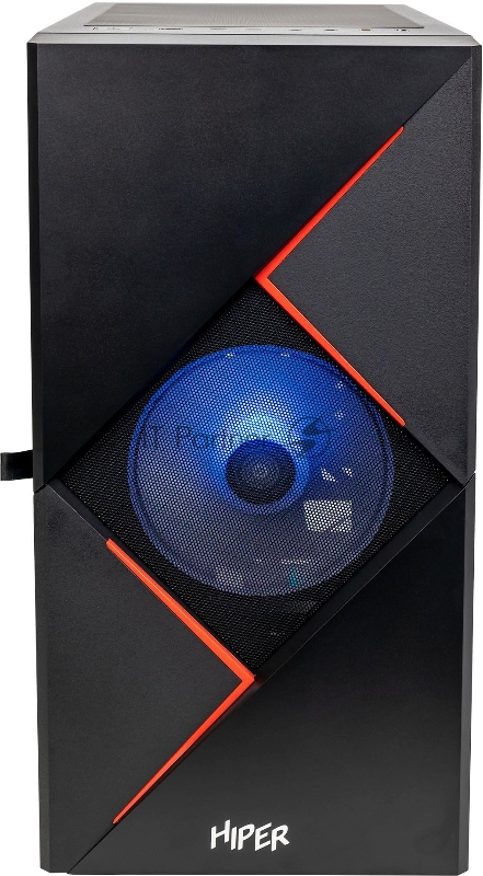 GameMax Корпус Cyclops BR без БП (Midi Tower, ATX, Черно-красн.,1*USB2.0 + 1*USB3.0, 2*120мм)