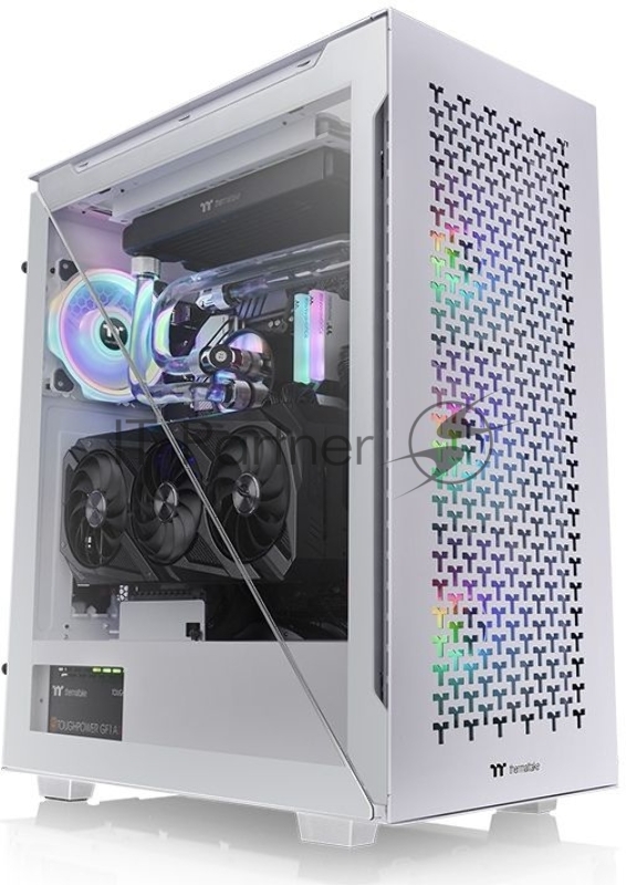Корпус Thermaltake Divider 500 TG белый без БП ATX 3x120mm 3x140mm 2xUSB3.0 audio bott PSU