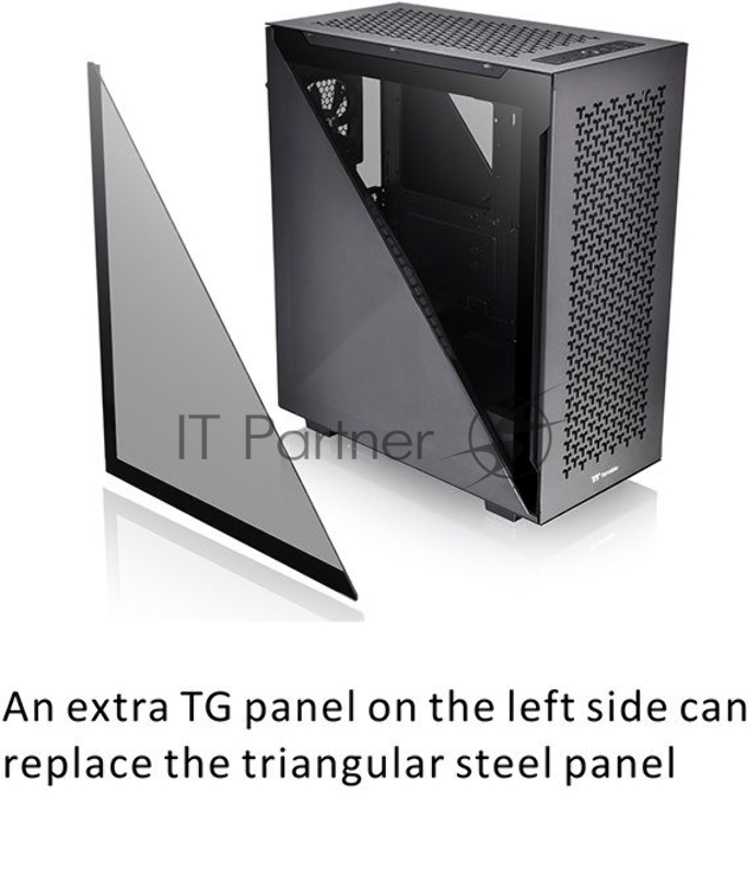 Divider 500 TG Air CA-1T4-00M1WN-02 Black/Win/SPCC/Tempered Glass*2/Mesh Front & Top Panel/120mm Standard Fan*2 (528627)