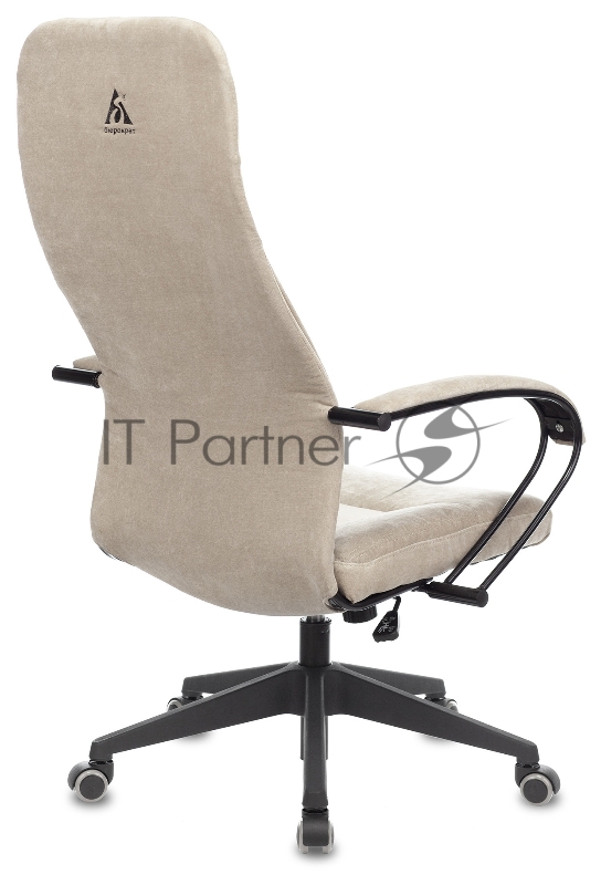 Кресло руководителя Бюрократ CH-608Fabric песочный Light-21 крестовина пластик