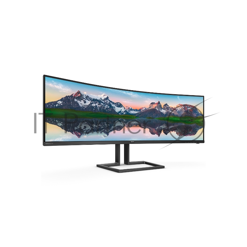 МОНИТОР 49 PHILIPS 498P9Z/00/01 Black (VA, изогнутый, 5120x1440, HDR400, 165Hz, 4 ms, 178°/178°, 550 cd/m, 80M:1,+3xHDMI)