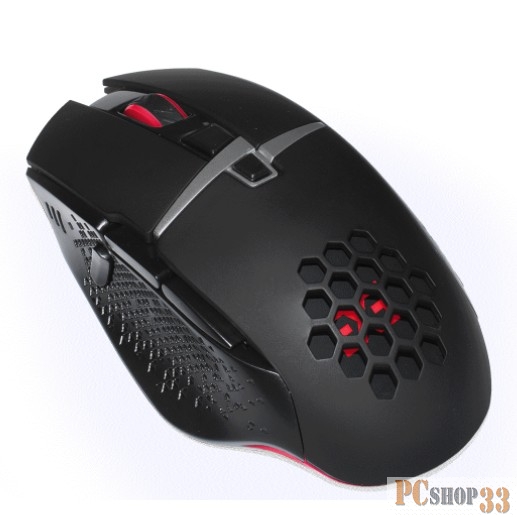 Мышь ExeGate EX289490RUS Gaming Standard Laser GML-14 (USB, лазерная, 1000/1200/3000/4000dpi, 8 кнопок и колесо прокрутки, длина кабеля 1,5м, черная, Color box)
