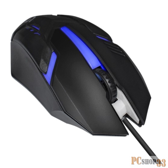 Мышь ExeGate EX289491RUS Gaming Standard Laser GML-17 (USB, лазерная, 1200dpi, 3 кнопки и колесо прокрутки, длина кабеля 1,5м, черная, Color box)