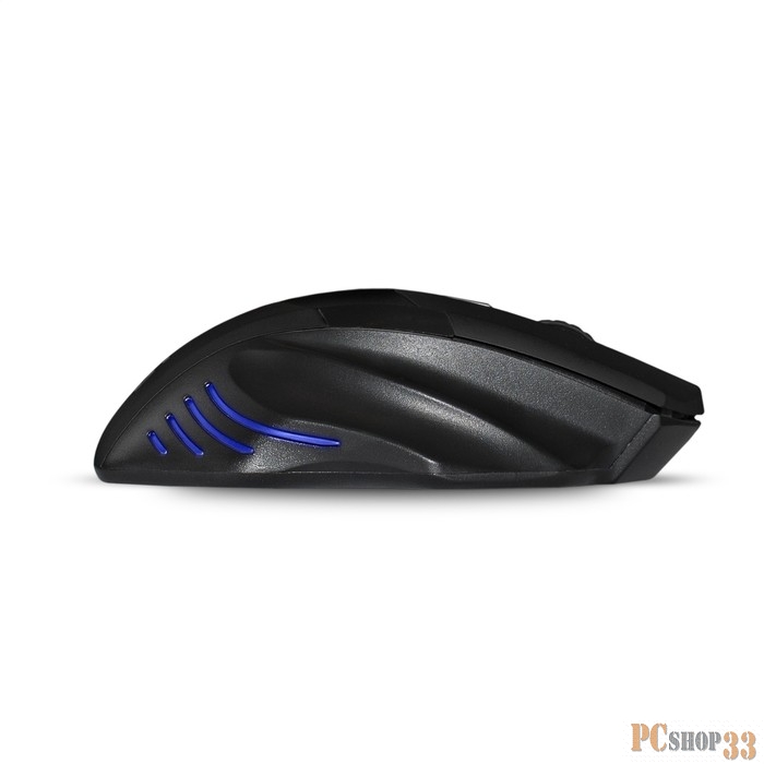 Мышь ExeGate EX289487RUS Gaming Standard Laser GML-793 (USB, лазерная, 800/1600/2400/3200dpi, 7 кнопок и колесо прокрутки, балансировочные грузики 36г, длина кабеля 1,5м, черная, Color box)