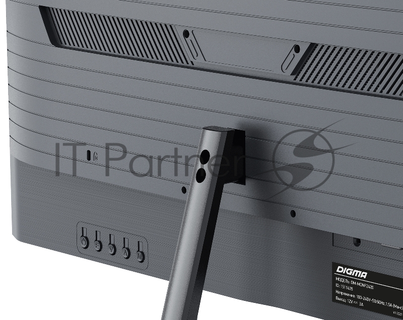 Монитор DIGMA 23.8 DM-MONF2420 черный IPS LED 5ms 16:9 HDMI матовая 250cd 178гр/178гр 1920x1080 D-Sub DisplayPort FHD 3.4кг