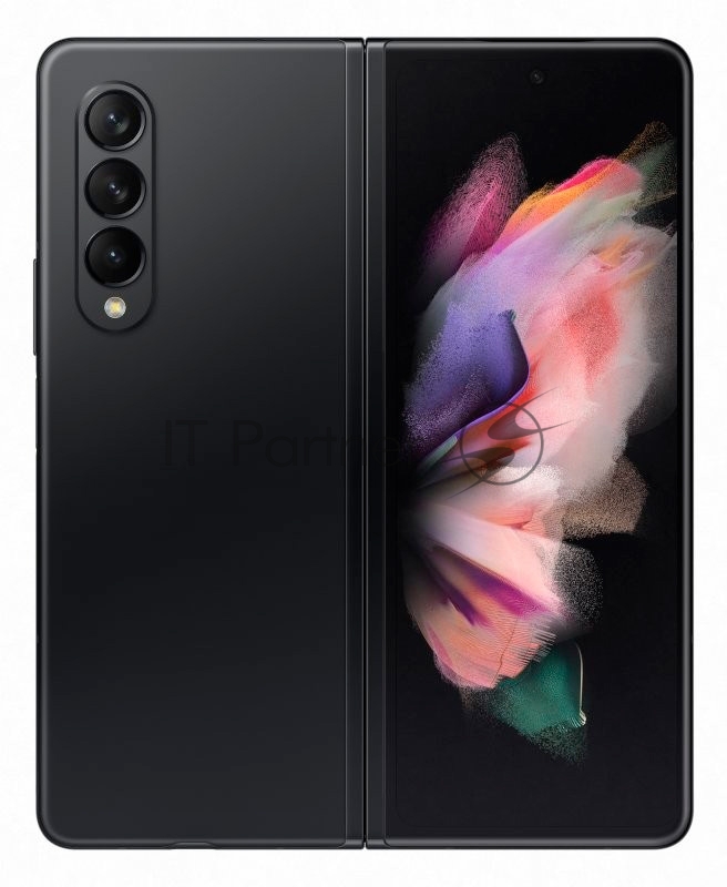 Смартфон Samsung SM-F926B Galaxy Z Fold3 512Gb 12Gb черный раскладной 3G 4G 2Sim 7.6 1768x2208 Android 11 10Mpix 802.11 a/b/g/n/ac/ax NFC GPS GSM900/1800 GSM1900 TouchSc Ptotect