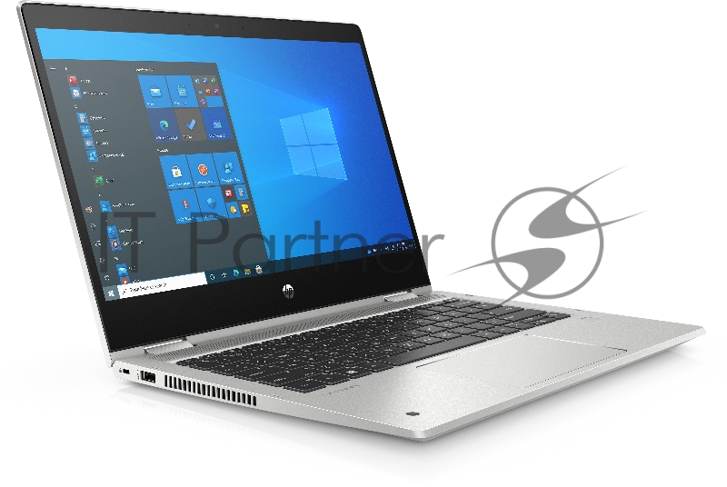 Ноутбук HP ProBook x360 435 G8 13.3(1920x1080)/Touch/AMD Ryzen 5 5600U(2.3Ghz)/16384Mb/512SSDGb Radeon/45WHr/war 1y/1.45kg/Pike Silver/W10Pro + no SD CR
