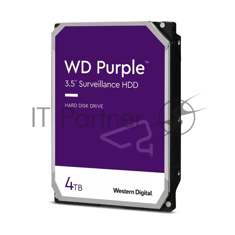 Жесткий диск SATA 4TB WDC PURPLE WD42PURZ 6GB/S 256MB