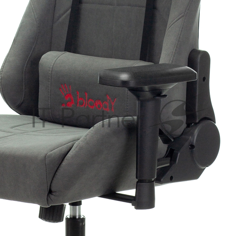Кресло игровое A4Tech Bloody GC-700, серый, крестовина пластик