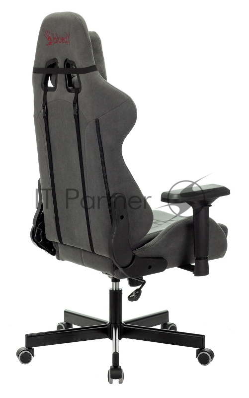 Кресло игровое A4Tech Bloody GC-700, серый, крестовина пластик