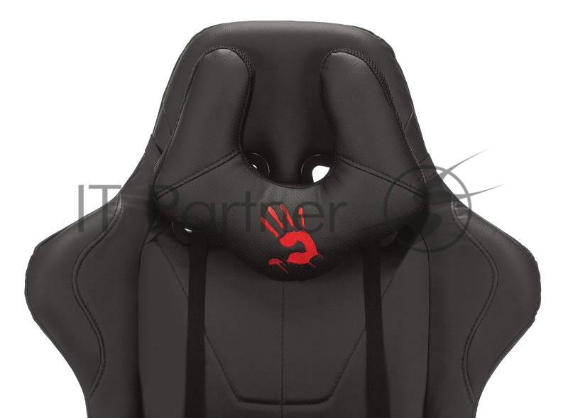 Кресло игровое A4Tech Bloody GC-500, черный, эко.кожа, крестовина пластик